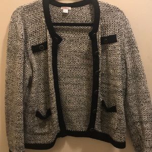 Speckled Black Jacket!